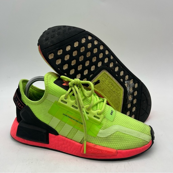 Adidas NMD R1.V2  Men’s Size 8 FY5920 Watermelon Pack Signal Green. - Picture 1 of 10
